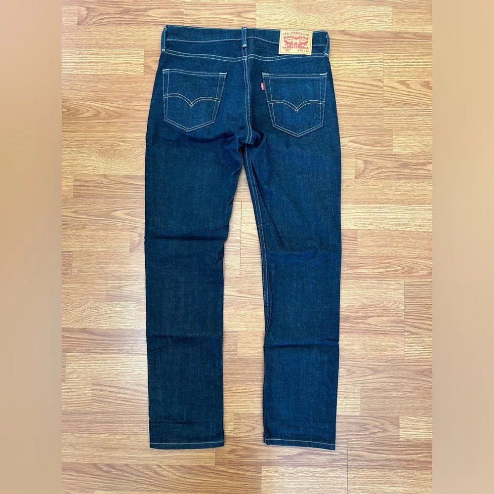 Men’s Levi’s 511 Slim Fit Blue Jeans 32x31 EUC - Picture 3 of 11